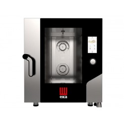 Piec konwekcyjno-parowy Millenial Touch Screen Gastro 7x GN 1/1, elektryczny, z automatycznym systemem myjącym, Tecnoeka, 400V/1