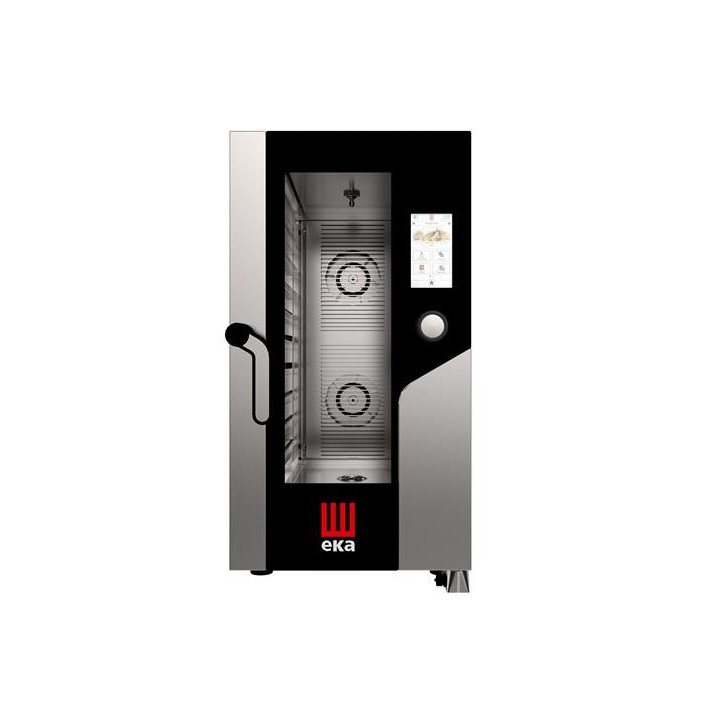 Piec konwekcyjno-parowy Millennial Touch Screen Gastro Compact 10×GN 1/1 – elektryczny, Tecnoeka, 400V/15400W, 500x930x(H)970mm