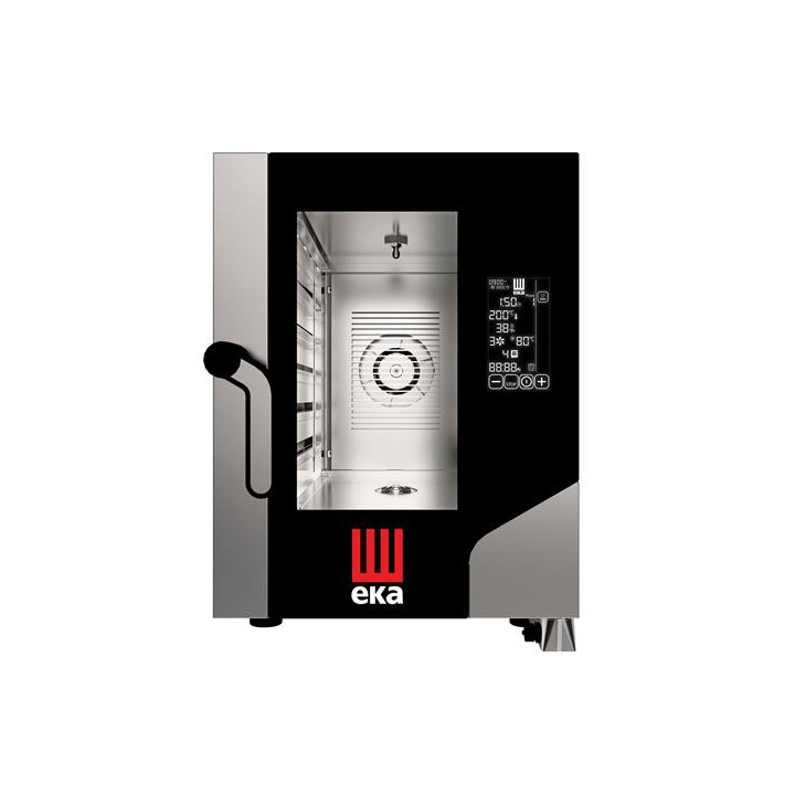 Piec konwekcyjno - parowy Black Mask COMPACT 6 x GN 1/1 elektryczny z bezpośrednim natryskiem