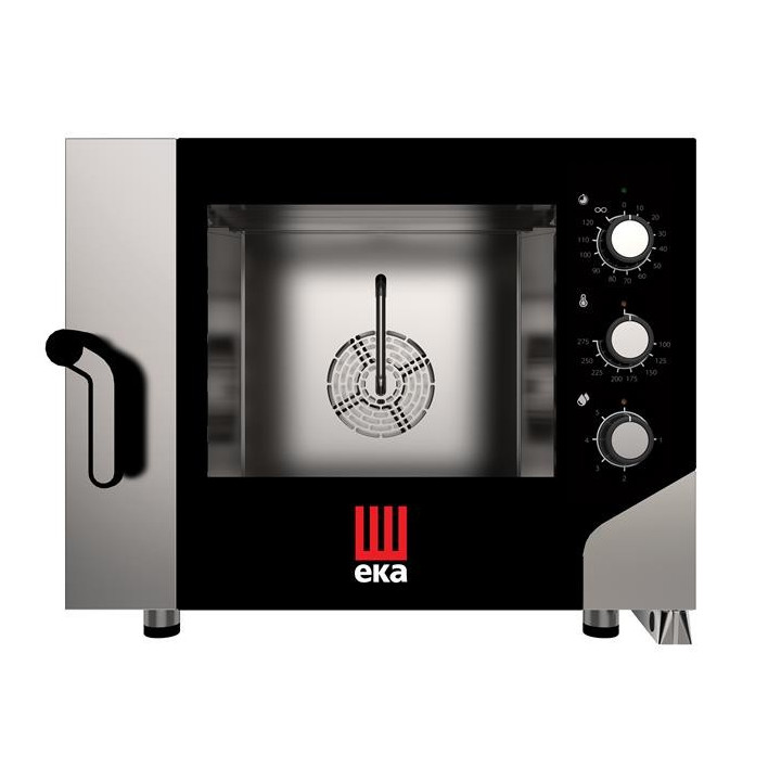 Piec konwekcyjno-parowy Millennial Smart Bakery, 4× 600×400 mm – sterowany elektromechanicznie, elektryczny, Tecnoeka, 400V/7800