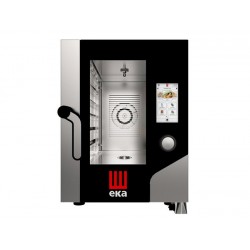 Piec konwekcyjno-parowy Millennial Touch Screen Gastro Compact 6×GN 1/1 – elektryczny, Tecnoeka, 400V/7800W, 500x930x(H)700mm