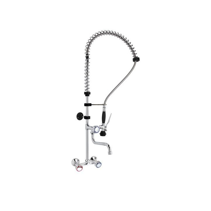 Bateria z prysznicem montowana do ściany, HENDI