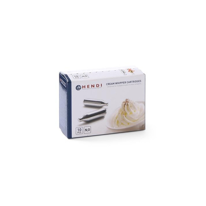 Naboje do syfonów do bitej śmietany naboje do syfonów 24 Hendi 588215