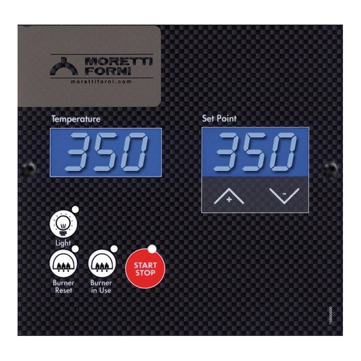 Gazowe wielopoziomowe piece do pizzy P150G piec dwukomorowy z okapem i bazą