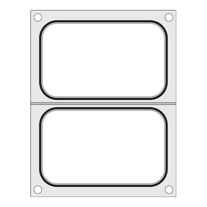 Matryca do zgrzewarki CAS CDS-01  na dwie tacki 178x113 mm 