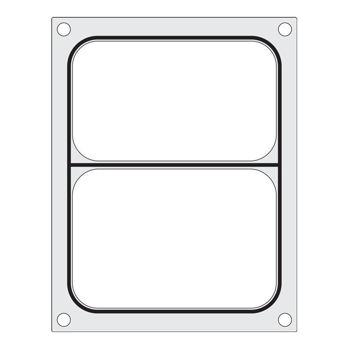 Matryca do zgrzewarki CAS CDS-01  na tackę dwudzielną 227x178 mm 