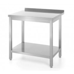 Stół roboczy przyścienny z półką - skręcany o wym. 1200x700x850 mm