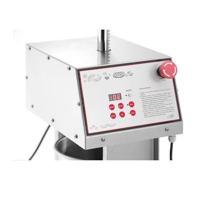 Nadziewarka elektryczna do kiełbas 15l - do 13kg mięsa