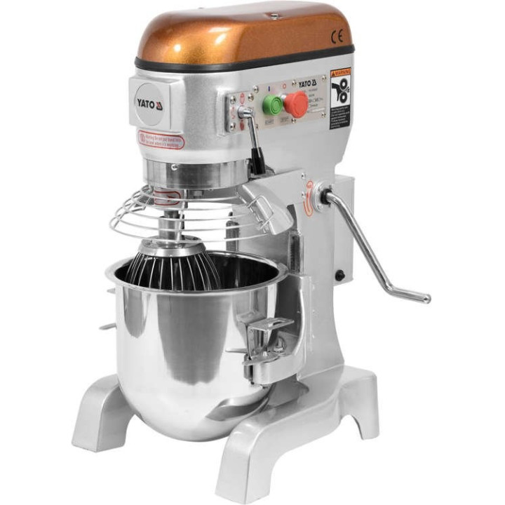Mikser planetarny 10L 3-końcówki 500W 3-prędkości Yato YG-03025