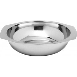 Miseczka stalowa na warzywa/surówkę z uchwytami śr. 120 mm