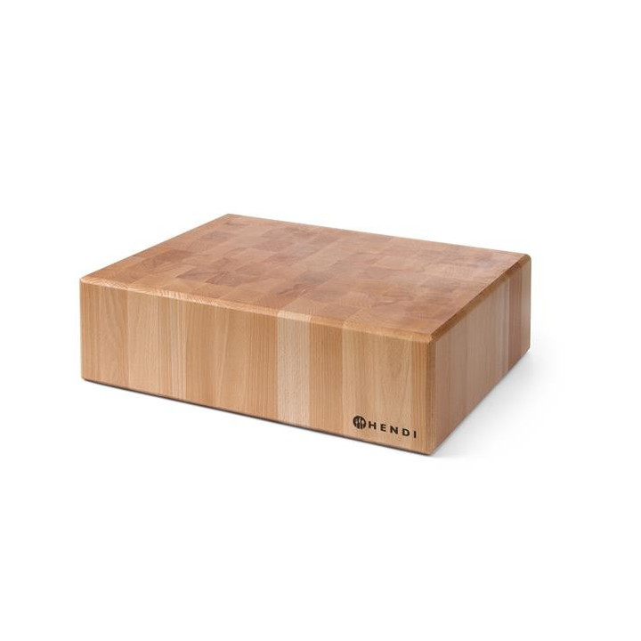 Kloc masarski drewniany bez podstawy 500x400x150mm Hendi 505632