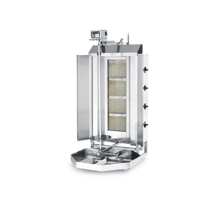 Kebab gazowy wsad do 60kg PROFI LINE Hendi 226001