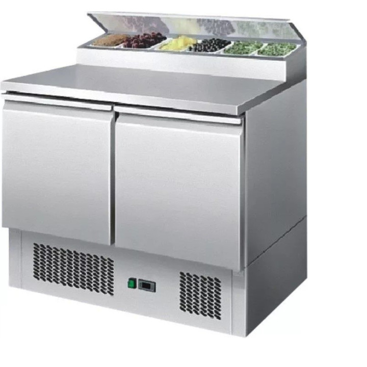 Stół chłodniczy 2-drzwiowy z nadstawką ESL3832