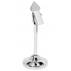 Stojak informacyjny z klipsem - zestaw 2 sztuk