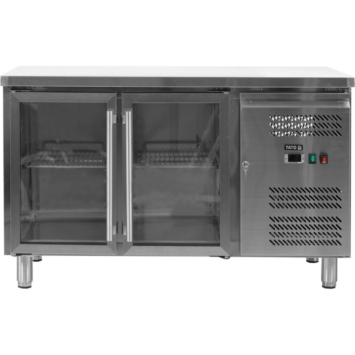 Stół chłodniczy przeszklony 2-drzwiowy linia 700 Yato YG-05252