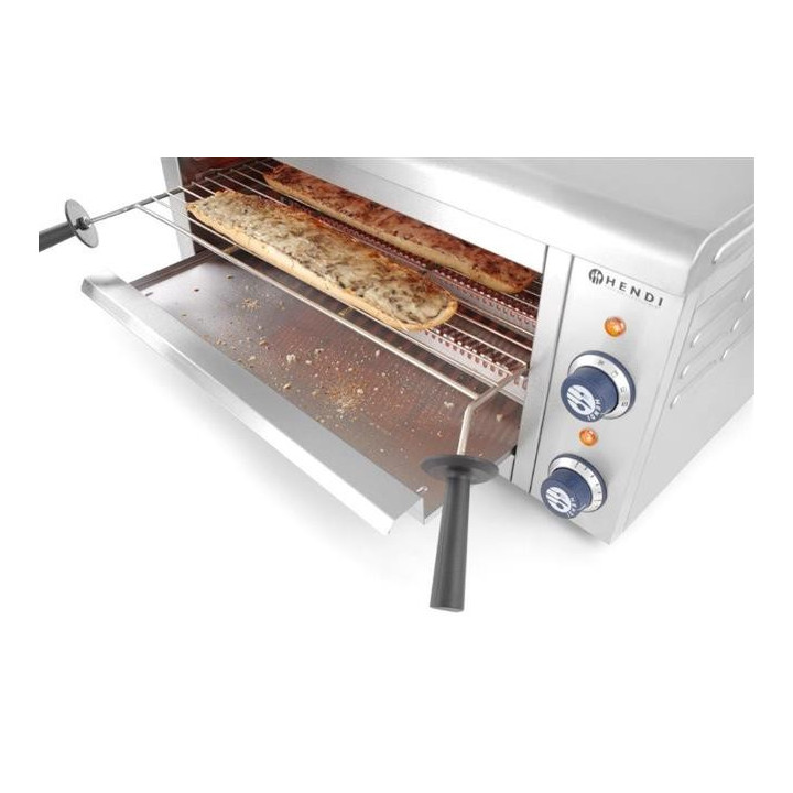 Opiekacz kwarcowy do zapiekanek GN 1/1 nagrzewanie 10s