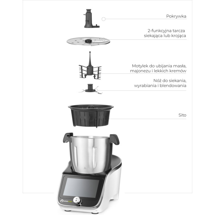 Urządzenie multifunkcyjne HendiChef 20 funkcji ala Thermomix