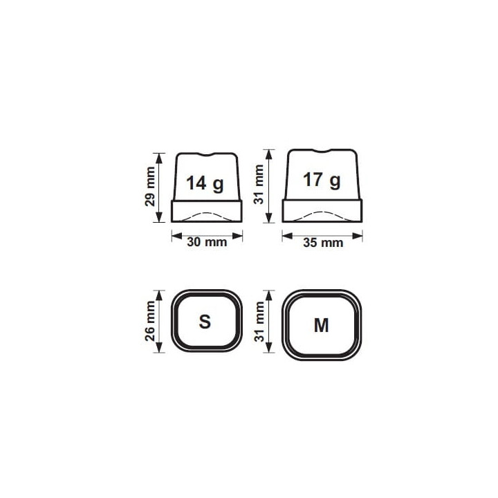 Kostkarka do lodu Frozen Dice 26kg/24h IC50