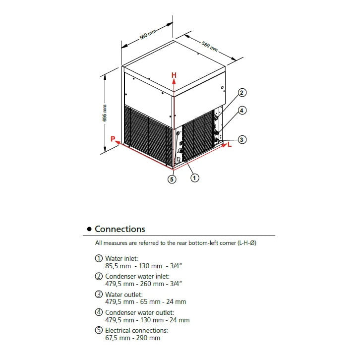 Łuskarko-Grudkarka Frozen Snow 510kg/24h GM1200