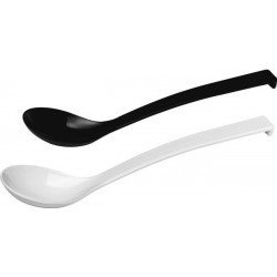Łyżka do sałatek z tworzywa  poj. 0,06 l, czarna Hendi 564455