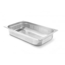 Pojemnik GN 1/1 Kitchen Line perforowany - 530x325 mm  100 mm Hendi Kitchen Line 807132