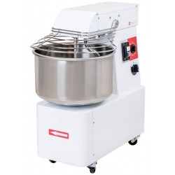 Miesiarka spiralna do ciasta ze stałym hakiem i dzieżą RQBT 20 litrów 400V 2 prędkości