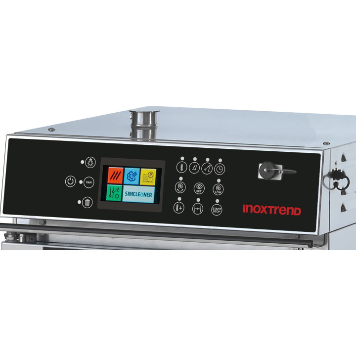 Piec konwekcyjno-parowy Inoxtrend Compact PK-DT-111E | automatyczne mycie | 11xGN1/1 | 15 kW | 400 V | 520x910x1140 mm