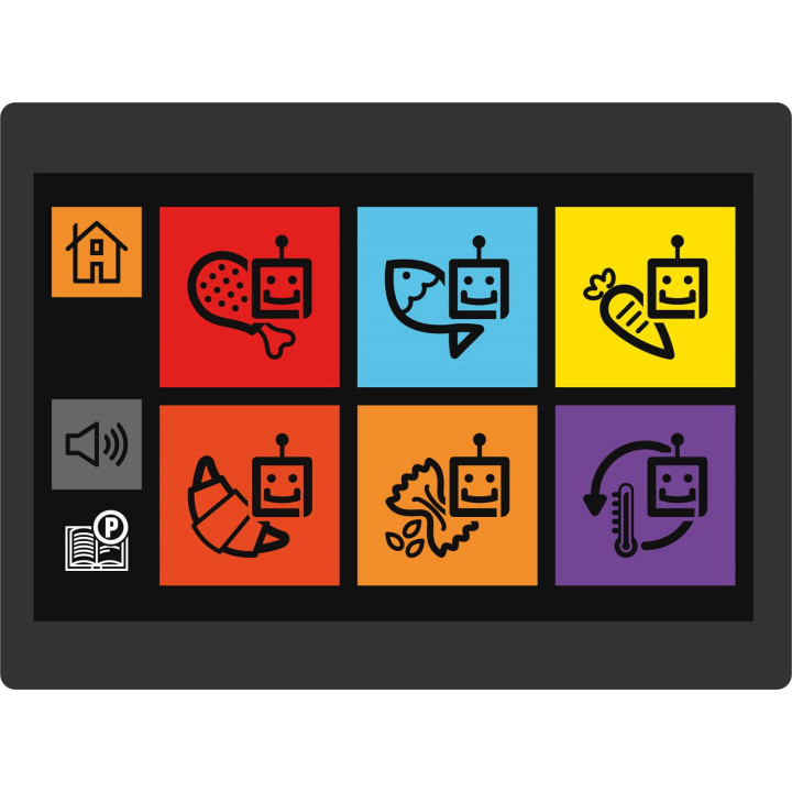 Piec konwekcyjno-parowy Inoxtrend Compact PK-DT-307E | automatyczne mycie | 7xGN2/3 | 6,1 kW | 400 V | 510x660x880 mm