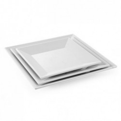 Talerz kwadratowy z melaminy 405x405 mm