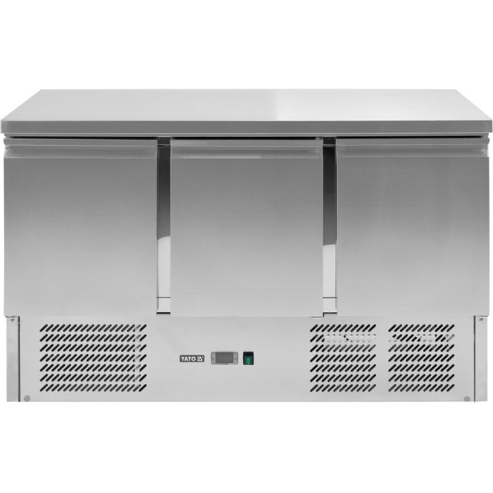 Stół chłodniczy 3-drzwiowy 368L 1365x700x870 Yato YG-05300