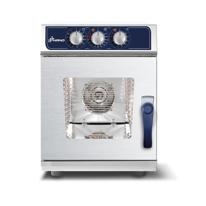 Piec konwekcyjno-parowy GRAFEN Nano Compact 6x GN 2/3 sterowanie elektromechaniczne 