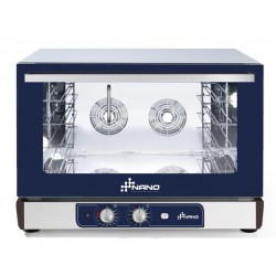 Piec piekarniczy konwekcyjny z nawilżaniem Nano – 4x 600x400 mm sterowany elektromechanicznie jednofazowy 