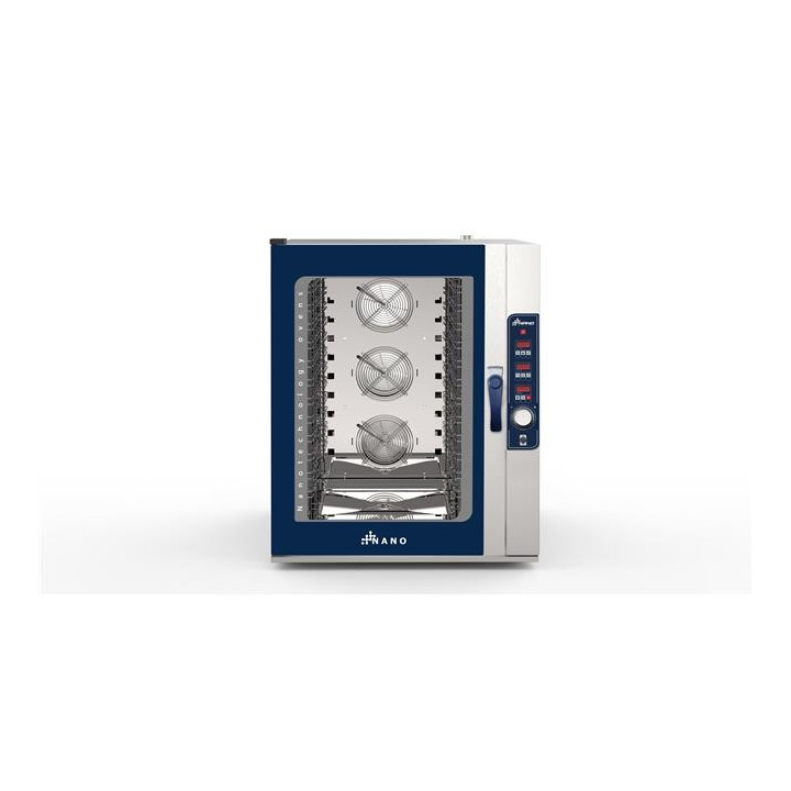 Piec konwekcyjno - parowy Nano Drive 12 x GN1/1 sterowany elektronicznie SYSTEM MYJĄCY