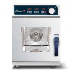 Piec konwekcyjno-parowy GRAFEN Nano Compact 6x GN 2/3 sterowanie elektroniczne z systemem myjącym