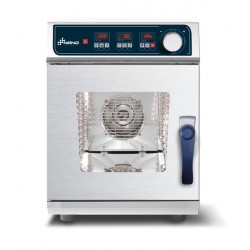 Piec konwekcyjno-parowy GRAFEN Nano Compact 6x GN 1/1 sterowanie elektroniczne z systemem myjącym