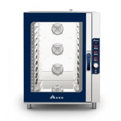 Piec konwekcyjno - parowy Nano Drive 10 x GN 2/1 sterowany elektronicznie SYSTEM MYJĄCY- ZMIĘKCZACZ GRATIS 