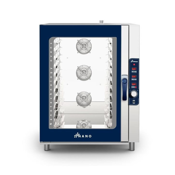 Piec konwekcyjno - parowy Nano Drive 10 x GN 2/1 sterowany elektronicznie SYSTEM MYJĄCY- ZMIĘKCZACZ GRATIS 