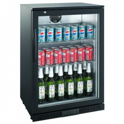 Witryna chłodnicza barowa przeszklona 128L