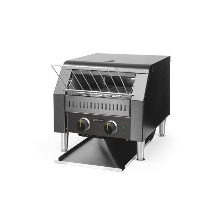 Toster przelotowy podwójny czarny