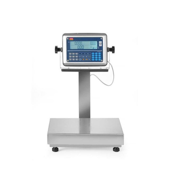 Waga platformowa LCD z wysięgnikiem i z legalizacją 60 kg 342x386x(H)534 Hendi BE2TP028X035060