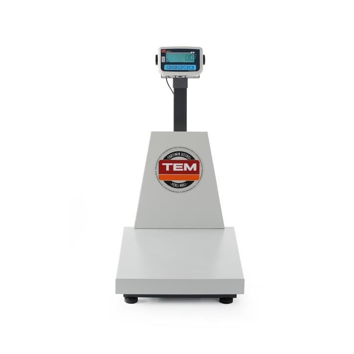 Waga platformowa LCD z wysięgnikiem i z legalizacją seria EKO+ 300 kg  Hendi BEK+C050X060300