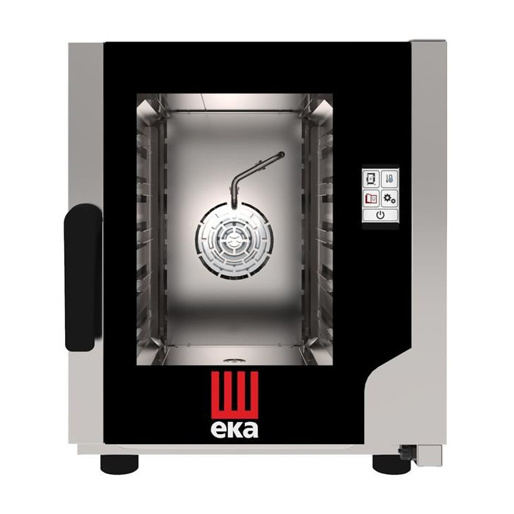 Piec konwekcyjno - parowy Evolution Next 5 x GN 2/3 elektryczny z bezpośrednim natryskiem, ekranem dotykowym, Tecnoeka, 230V/320