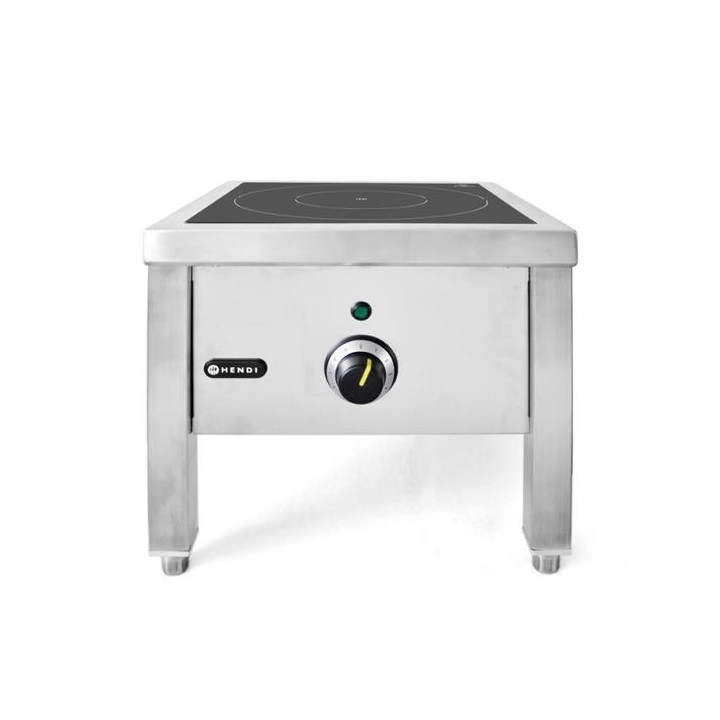 Taboret indukcyjny o dużej mocy HENDI 400V/5000W 400x400x(H)380mm