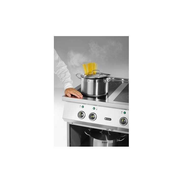 Kuchnia indukcyjna 4-palnikowa HENDI 400V/17000W 800x700x(H)870mm