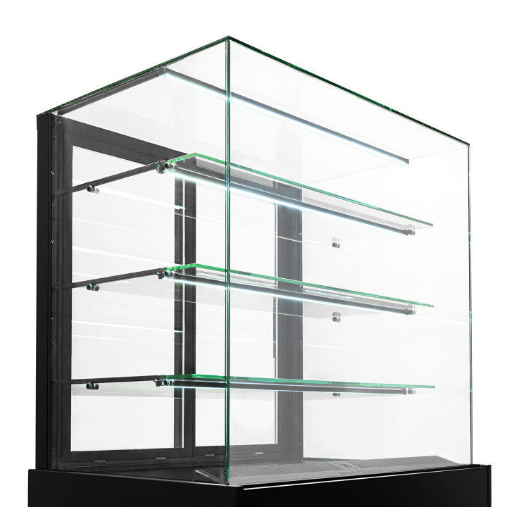 Witryna cukiernicza chłodnicza Dolce Visione Basic 1300 | 1300x690x1300 mm