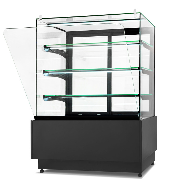 Witryna cukiernicza chłodnicza Dolce Visione Premium 1300 | 1300x690x1300 mm