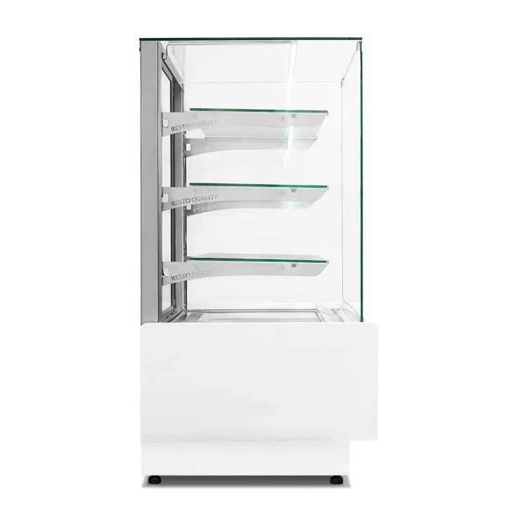 Witryna cukiernicza chłodnicza Dolce Visione Premium 900 | wnętrze ze stali nierdzewnej | 900x690x1300 mm