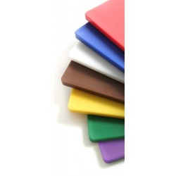 Deska do krojenia HACCP  600x400 brązowa do mięsa gotowanego, wędlin Hendi 825648