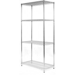 Regał Chrom 4-półki (36x92x160cm)