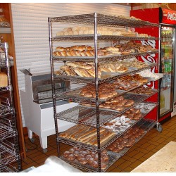 WB-122 Wózek do BUŁEK(8półek)